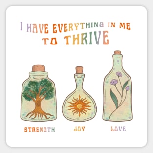 Thrive Sticker